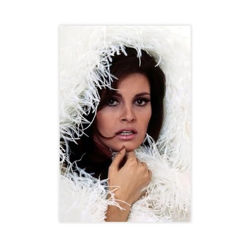 Poster auf Leinwand, Motiv: Schauspielerin Raquel Welch, Schlafzimmer, Landschaft, Büro, Raumdekoration, Geschenk, 50 x 75 cm, 24 Stück Poster auf Leinwand, Motiv: Schauspielerin Raquel Welch, Schlafzimmer, Landschaft, Büro, Raumdekoration, Geschenk, 50 x 75 cm, 24 Stück von OLFCESPP
