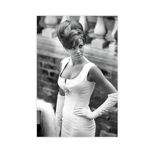 Poster auf Leinwand, Motiv: Schauspielerin Raquel Welch, Schlafzimmer, Landschaft, Büro, Raumdekoration, Geschenk, 60 x 90 cm, 5 Stück Poster auf Leinwand, Motiv: Schauspielerin Raquel Welch, Schlafzimmer, Landschaft, Büro, Raumdekoration, Geschenk, 60 x 90 cm, 5 Stück von OLFCESPP