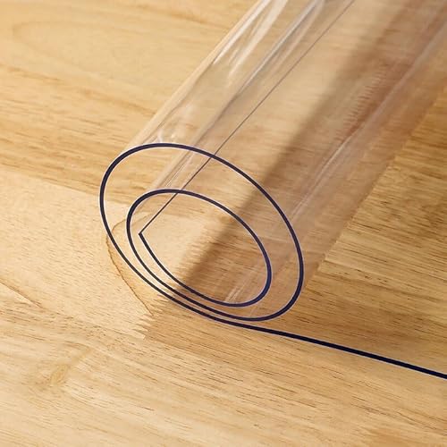 Maßgeschneiderte Tischabdeckung, klarer Schutz, maßgefertigte wasserdichte PVC-Schreibtischunterlage, maßgeschneiderte Büromöbel, kratzfeste Kunststoff-Tischdecke Maßgeschneiderte Tischabdeckung, klarer Schutz, maßgefertigte wasserdichte PVC-Schreibtischunterlage, maßgeschneiderte Büromöbel, kratzfeste Kunststoff-Tischdecke von OLHAUYUAN