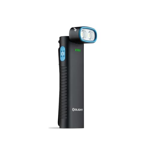 OLIGHT Arkflex Gelenkkopf-Taschenlampe, 1000 Lumen, Schwarz von OLIGHT