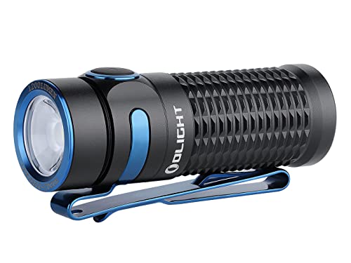 OLight Baton 3 Black LED Taschenlampe akkubetrieben 1200lm 33h 53g von OLIGHT