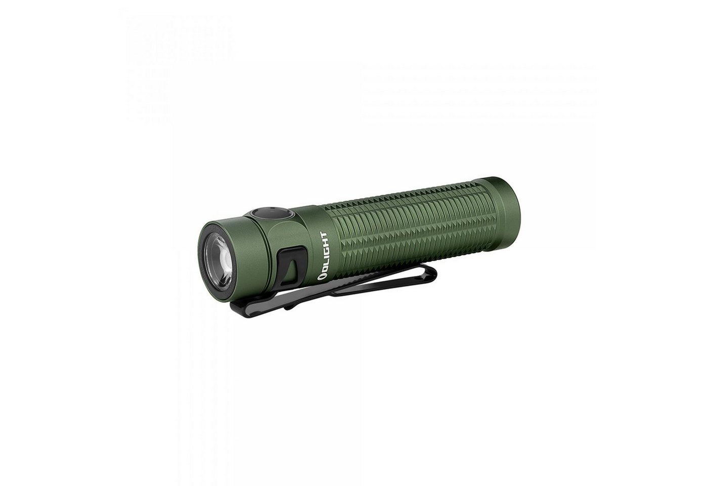 OLIGHT Taschenlampe Baton 3 Pro Kaltweiß LED Taschenlampe, Extrem Hell 1500 Lumen, Extrem Hell 1500 Lumen 175 Meter, USB aufladbar, mit 6 Lichtmodi von OLIGHT