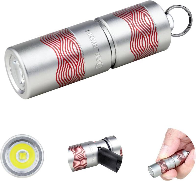 OLIGHT Taschenlampe I1R II Pro EOS Mini-LED-Taschenlampe 180 Lumen Superhell, IPX8 und 1,5 m Fallschutz Kleine Taschenlampen für Outdoor-Camping von OLIGHT
