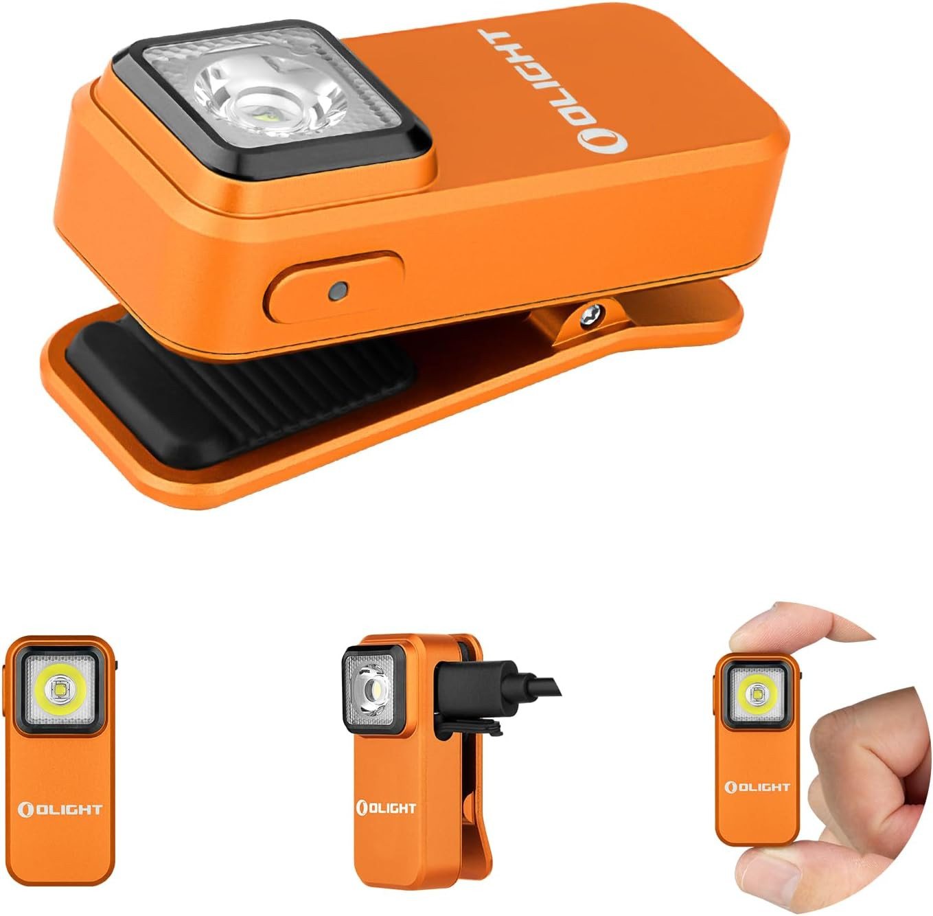 OLIGHT Taschenlampe Oclip Mini LED Taschenlampe Rotlicht 300 Lumen USB-C Aufladbar (kleine Blinklicht für Läufer Camping und Sicherheitswarnungen), IPX5 Clip Lampe und 1,5m Fallschutz Flashlight OLIGHT Taschenlampe Oclip Mini LED Taschenlampe Rotlicht 300 Lumen USB-C Aufladbar (kleine Blinklicht für Läufer Camping und Sicherheitswarnungen), IPX5 Clip Lampe und 1,5m Fallschutz Flashlight von OLIGHT