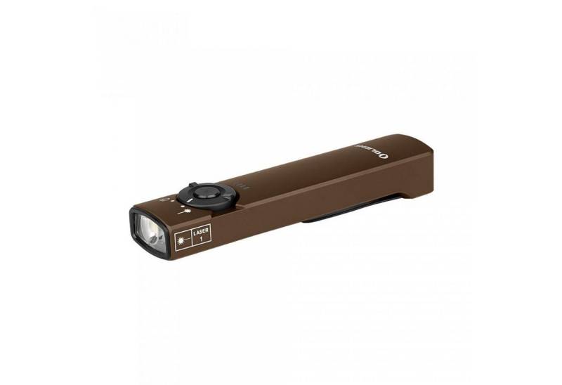 OLIGHT Taschenlampe Arkfeld EDC Taschenlampe Dual Lichtquelle weißes Licht & grüner Laser, IPX7 und 1 m Falltest, geeignet für Outdoor, Arbeit und Notfall von OLIGHT