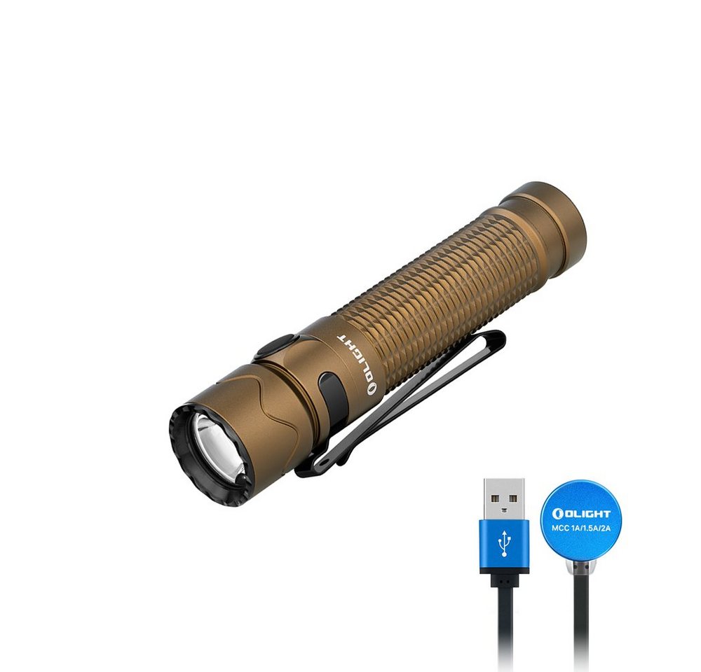 OLIGHT Taschenlampe Warrior Mini 2 LED Taktische Taschenlampe, 5 Modi 1750 Lumen von OLIGHT