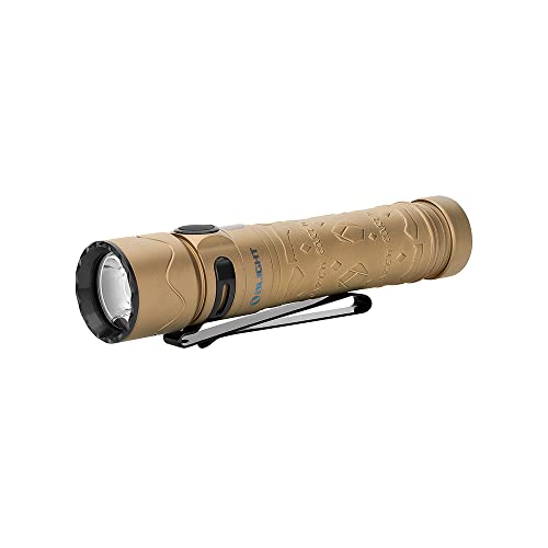 OLIGHT WARRIOR MINI 2 | Taktische LED-Handlampe mit 220 Meter Reichweite | Leistung 1750 Lumen, IPX8 Wasserdicht und maximale Autonomie 45 Tage (Erde) von OLIGHT