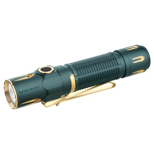 OLIGHT Warrior 3S LED Taschenlampe 2300 Lumen, Extrem Helle Taschenlampen mit 5 Modi Taktische USB Aufladbar Abstandssensor IPX8 Wasserdicht für Outdoor Camping Wandern (Elf Blau) von OLIGHT