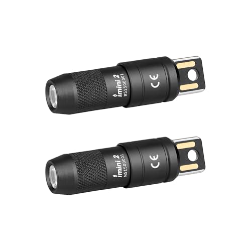 OLIGHT iMini 2 Mini LED USB-Aufladbare Taschenlampe Schlüsselhänger mit magnetischen Basis, 50LM 19,5g EOS Schlüsselbund Handlampe, IPX6 Kleine Flashlight für Camping, Outdoor, Notfälle (2 pcs) OLIGHT iMini 2 Mini LED USB-Aufladbare Taschenlampe Schlüsselhänger mit magnetischen Basis, 50LM 19,5g EOS Schlüsselbund Handlampe, IPX6 Kleine Flashlight für Camping, Outdoor, Notfälle (2 pcs) von OLIGHT