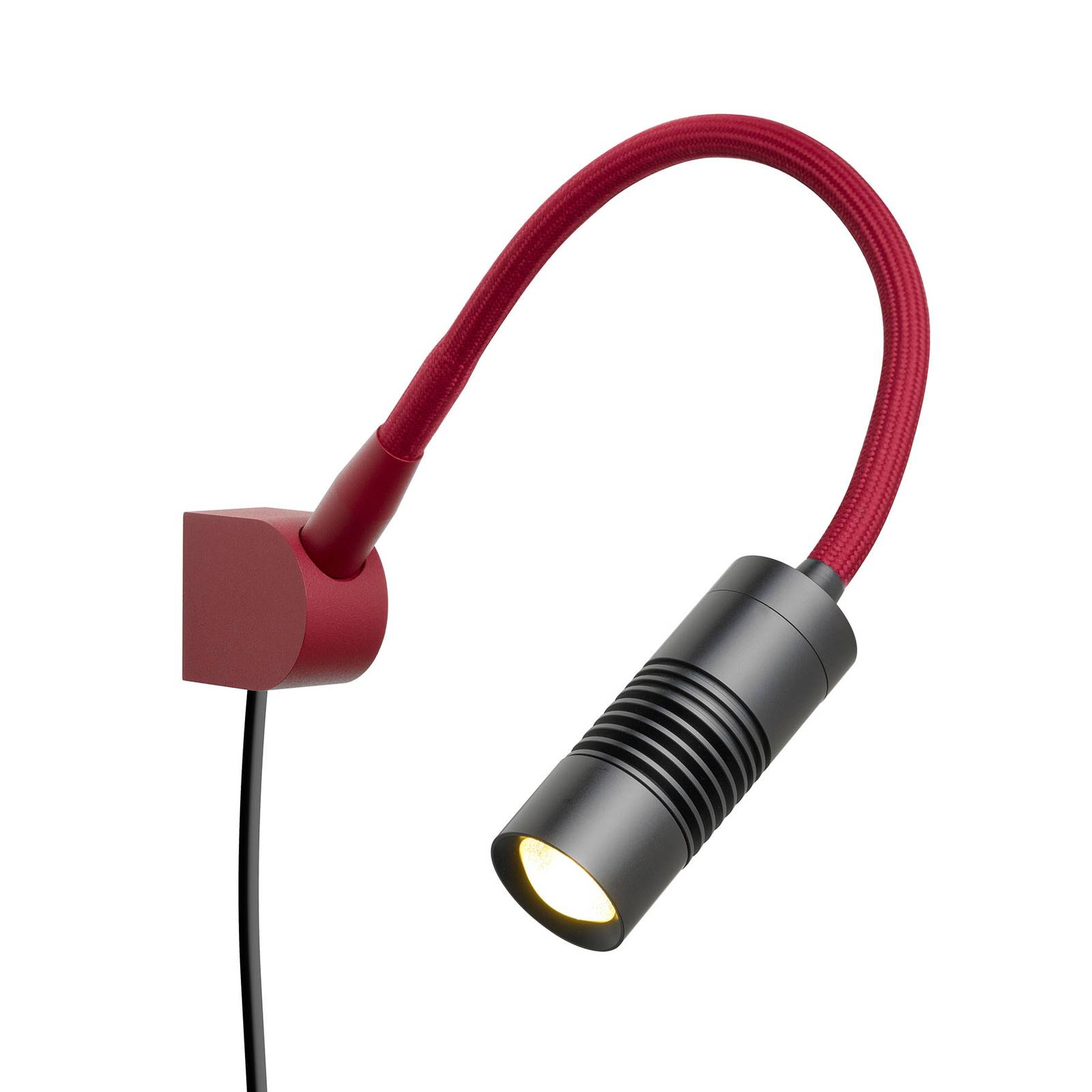 OLIGO A little bit colour Stecker schwarz/rot matt von Oligo