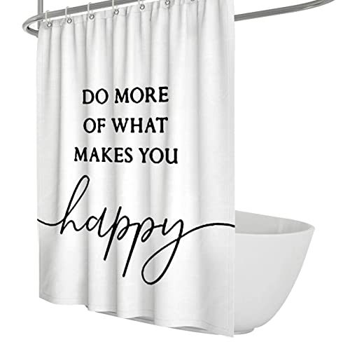 OLLIAR Home Zitat Duschvorhang Kinder Motivation Inspirierend Weise Badevorhang Positive Sprüche Stoff Zuhause Badbedarf Vorhänge 200x220cm von OLLIAR Home