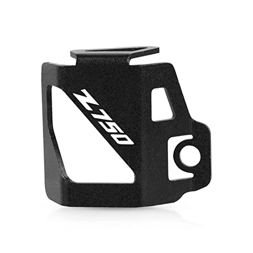 OLLinS Schutzrahmen Für Kawasaki Z750 Z 750 2007 2008 2009 2010 2011 2012 2013 Motorrad CNC Hinterrad Bremsflüssigkeitsbehälter Deckel Schutzfolie Sturzpads (Farbe : Schwarz) von OLLinS