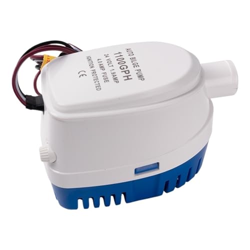 1pc 24V 1100 GPH Tauchpumpe Automatische Lenzpumpe for Boot von OLOLQEN