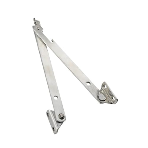 1pc Edelstahl Limiter Industrielle Elektrische Automatisierung Verlängerung Unterstützung Halterung Tür Klapp Scharnier(Left) von OLOLQEN