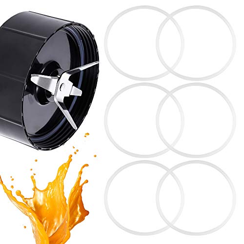 OLRWSLG 6 Stücke Mixer Dichtung Ring Gummi Dichtungsring O-Typ Ersatzteil Dichtung Mixer Blender Zubehör, für Rühr der 250W-Serie von OLRWSLG