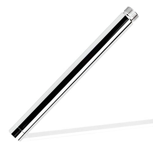 OLRWSLG Dusch Verlängerungsrohr Edelstahl Dusche Extension Tube Handbrause Extender Duschkopf Verlängerungsarm Badzubehör mit Verchromung G1/2inch für Anschluss an Dusche, Schlauch (20cm) von OLRWSLG