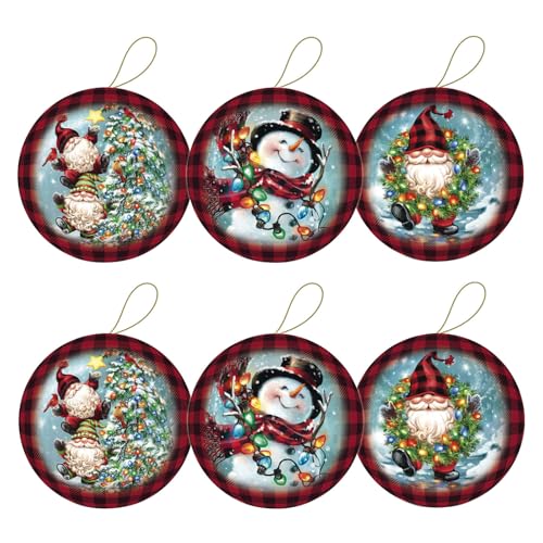 6er Set Weihnachtskugeln zum Befüllen Ø 8 cm Weihnachtswichtel 6er Set Weihnachtskugeln zum Befüllen Ø 8 cm Weihnachtswichtel von OLShop AG