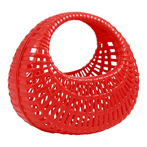 DDR Plastikkörbchen Plastikkorb rot, Spielzeugkörbchen, Kunststoffkörbchen, Einkaufskörbchen, Kinderkorb von OLShop AG
