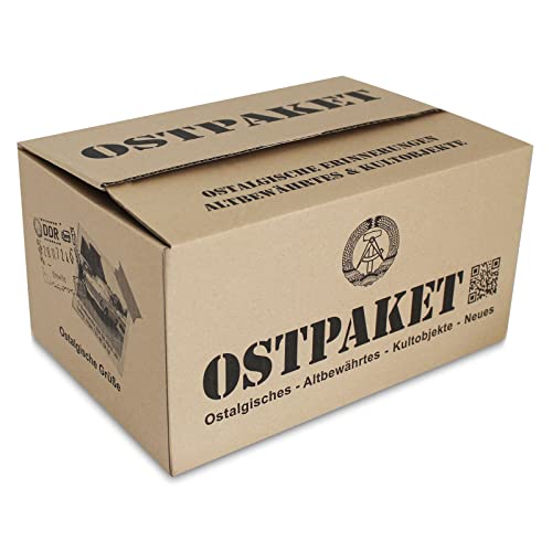 OLShop AG Ostpaket Leerkarton Bedruckt groß, Ostkarton, Ostkiste, Ossipaket, Ostpaket zum Selbstbefüllen, Geschenkkarton, Geschenkkiste, Geschenkverpackung, Karton, Pappkarton, Kiste von OLShop AG