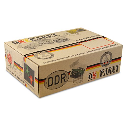 OLShop AG Ostpaket Leerkarton Bedruckt klein, Ostkarton, Ostkiste, Ossipaket, Ostpaket zum Selbstbefüllen, Geschenkkarton, Geschenkkiste, Geschenkverpackung, Karton, Pappkarton, Kiste von OLShop AG