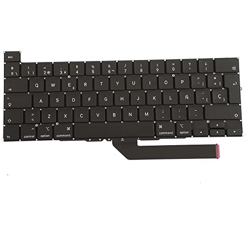 OLVINS SP Spanisch Layout A2141 Tastatur für MacBook Pro Retina 16 "A2141 SP Tastatur 2019 EMC 3347 OLVINS SP Spanisch Layout A2141 Tastatur für MacBook Pro Retina 16 "A2141 SP Tastatur 2019 EMC 3347 von OLVINS