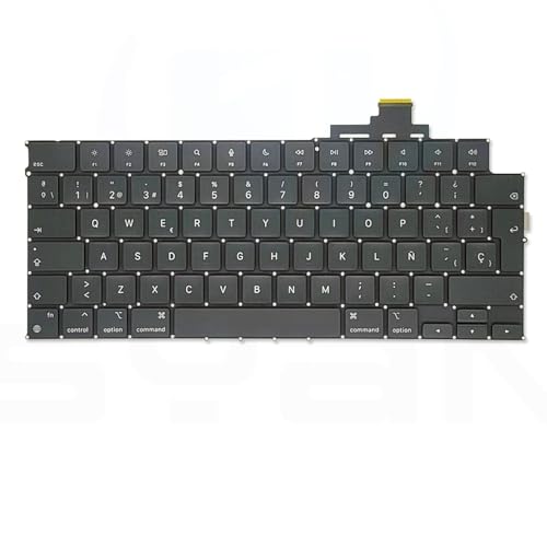 OLVINS SP Spanische Tastatur für MacBook Air Retina M2 13,6 Zoll A2681 Tastatur 2022 Jahr EMC 4074 von OLVINS