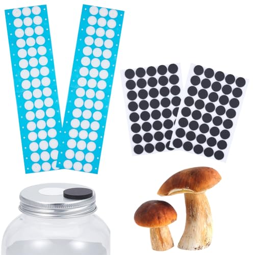 OLYCRAFT 100 Stück/2 Blatt 20mm Injektionsöffnungen Für Pilze Mit 96 Stück 20.5mm Filterpapieraufklebern Stopper Injektionsöffnungen Selbstinjektionsgerät Für Pilzzuchtgläser Und Flaschendeckel OLYCRAFT 100 Stück/2 Blatt 20mm Injektionsöffnungen Für Pilze Mit 96 Stück 20.5mm Filterpapieraufklebern Stopper Injektionsöffnungen Selbstinjektionsgerät Für Pilzzuchtgläser Und Flaschendeckel von OLYCRAFT
