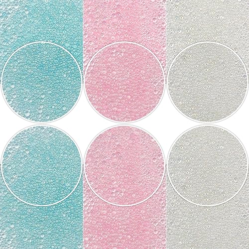 OLYCRAFT 120g Harz Blasen Perlen UV Harz Bubble Beads Kein Loch Harz Einschluss Füllstoffe 3D Nägel Kunst Dekoration Wassertropfen Bubble Beads Für Resin Crafting Und Nail Arts Design - 0.4~3mm OLYCRAFT 120g Harz Blasen Perlen UV Harz Bubble Beads Kein Loch Harz Einschluss Füllstoffe 3D Nägel Kunst Dekoration Wassertropfen Bubble Beads Für Resin Crafting Und Nail Arts Design - 0.4~3mm von OLYCRAFT