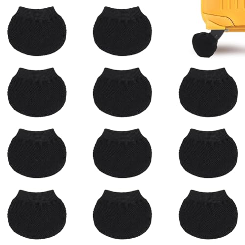 OLYCRAFT 16 Packung Gepäck Radabdeckungssocken Koffer Radschutz Nylon Radschutzsocken Staubdicht Geräuschreduzierend Radschutz Für Koffer Bürostühle Möbelbeine von OLYCRAFT