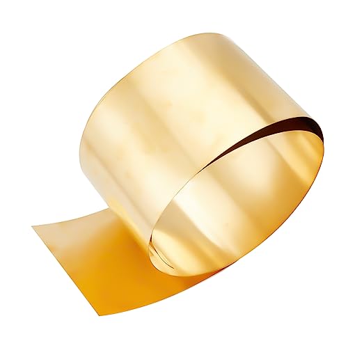 OLYCRAFT 1x0.1m Messingblech Kupferfolie Kupferbleche 0.3 mm Dicke Reines Kupfer Blechplatte Rohstoffe Metall Kupfer Blech Metall Messingstreifen Für Heimwerker Schneiden Basteln Heimdekoration OLYCRAFT 1x0.1m Messingblech Kupferfolie Kupferbleche 0.3 mm Dicke Reines Kupfer Blechplatte Rohstoffe Metall Kupfer Blech Metall Messingstreifen Für Heimwerker Schneiden Basteln Heimdekoration von OLYCRAFT