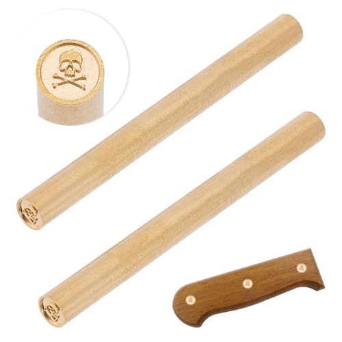 OLYCRAFT 2 Stück Mosaik Pins 6mm Durchmesser 69mm Lange Mosaikstifte Mit Goldenem Totenkopfmuster Dekorative Messergriffstifte Messing Mosaikstifte Benutzerdefinierte Messergriff Rohlinge OLYCRAFT 2 Stück Mosaik Pins 6mm Durchmesser 69mm Lange Mosaikstifte Mit Goldenem Totenkopfmuster Dekorative Messergriffstifte Messing Mosaikstifte Benutzerdefinierte Messergriff Rohlinge von OLYCRAFT