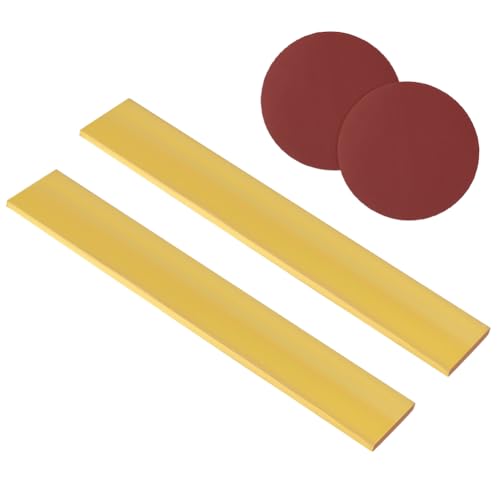 OLYCRAFT 2 Stück Rechteckiger Messingblech Goldmessingblech 3x25x153mm Mit 2 Stück Schleifscheiben Rohmessingblechmaterial Rechteckiger Blanker Messing Vierkantstab Für Metallstanzmodelle OLYCRAFT 2 Stück Rechteckiger Messingblech Goldmessingblech 3x25x153mm Mit 2 Stück Schleifscheiben Rohmessingblechmaterial Rechteckiger Blanker Messing Vierkantstab Für Metallstanzmodelle von OLYCRAFT