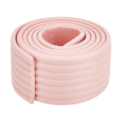 OLYCRAFT 2 m Rosa Leiterpolster Für Etagenbetten 80mm Breit Selbstklebende Polsterung Traktionsstufen Antikollisionsstreifen Eckenschutz Mit Klebstoff Für Treppenstufen Möbelecken von OLYCRAFT