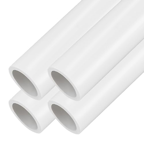 OLYCRAFT 4 Stück PVC Rundrohre 35cm Weiß Rauchfarben Hohle Rundrohre 20mm Außendurchmesser 15.5mm Innendurchmesser Starre Kunststoffrohre Runde Starre Schläuche Für Wasserrohre Kabelmuffen OLYCRAFT 4 Stück PVC Rundrohre 35cm Weiß Rauchfarben Hohle Rundrohre 20mm Außendurchmesser 15.5mm Innendurchmesser Starre Kunststoffrohre Runde Starre Schläuche Für Wasserrohre Kabelmuffen von OLYCRAFT
