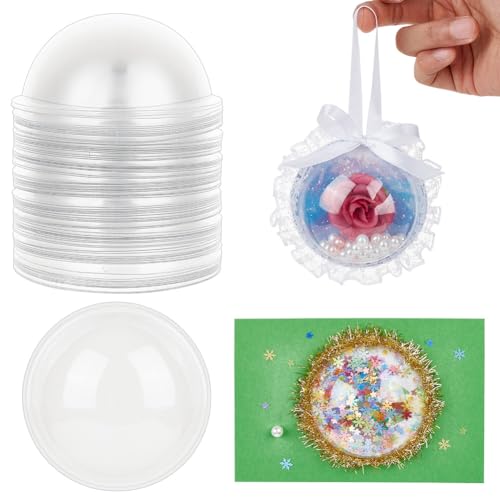 OLYCRAFT 80 Stück 8 cm Halbkugel Durchsichtige Bonbonkuppel PVC-Halbkugelkuppeln Bonbonhalter Shaker-Kuppeln Zur Durchsichtige Kunststoff-Dreieckskuppeln Zur Shaker-Kartenherstellung DIY-Geschenkbox OLYCRAFT 80 Stück 8 cm Halbkugel Durchsichtige Bonbonkuppel PVC-Halbkugelkuppeln Bonbonhalter Shaker-Kuppeln Zur Durchsichtige Kunststoff-Dreieckskuppeln Zur Shaker-Kartenherstellung DIY-Geschenkbox von OLYCRAFT