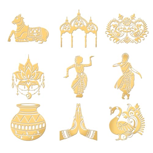 OLYCRAFT 9 Stück 4x4cm Goldene Metall Aufkleber Indien Themen Aufkleber Selbstklebende Frau Mandala Aufkleber Goldene Aufkleber Für DIY Sammelalben harz Dekoration OLYCRAFT 9 Stück 4x4cm Goldene Metall Aufkleber Indien Themen Aufkleber Selbstklebende Frau Mandala Aufkleber Goldene Aufkleber Für DIY Sammelalben harz Dekoration von OLYCRAFT