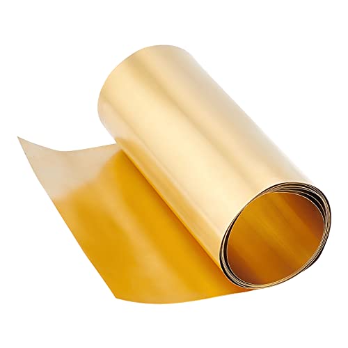 OLYCRAFT Gold Messing Blechrolle Metallfolien Platte 0.1mm Messing Dünnes Blech Dünnes Messingblech Für DIY Schneiden Handwerk Machen 1000x100x0.1mm OLYCRAFT Gold Messing Blechrolle Metallfolien Platte 0.1mm Messing Dünnes Blech Dünnes Messingblech Für DIY Schneiden Handwerk Machen 1000x100x0.1mm von OLYCRAFT