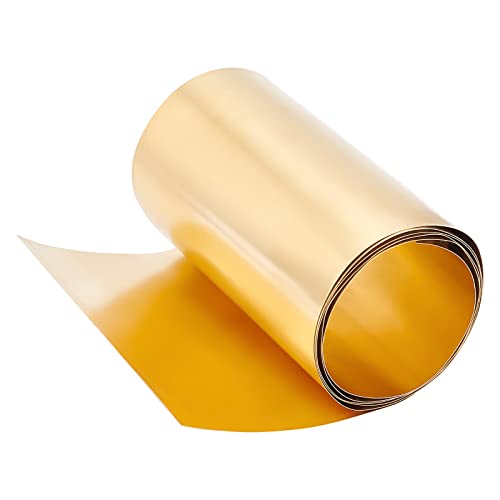 OLYCRAFT Messingblech Messingstreifen Gold Messing Blechrolle Metallfolien Platte 0.2mm Messing Dünnes Blech Messingplatten Messingfolie Für DIY Schneiden Handwerk Machen 1000x100x0.2mm OLYCRAFT Messingblech Messingstreifen Gold Messing Blechrolle Metallfolien Platte 0.2mm Messing Dünnes Blech Messingplatten Messingfolie Für DIY Schneiden Handwerk Machen 1000x100x0.2mm von OLYCRAFT