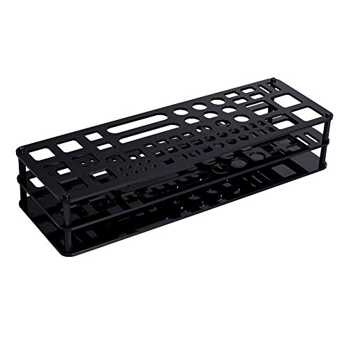 OLYCRAFT Gundam Mold Making Tools Aufbewahrungsbox Tool Organizer Box, 63 Loch Regal Craft Tools Rack Stand Für Die Aufbewahrung von Werkzeugen Vatertagsgeschenk von OLYCRAFT