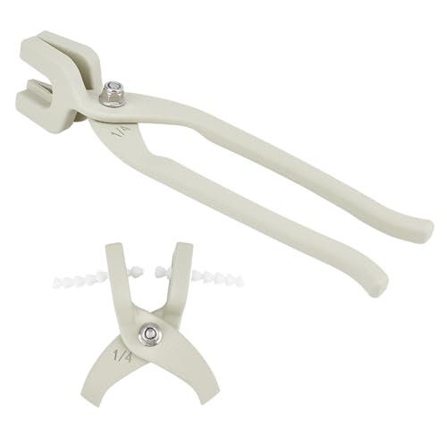 OLYCRAFT Legierungs Montagezange Legierungszange Mit Dichtungen 7/9.5mm Höhe Puppenskelett Verbindungswerkzeug Puppenskelett Installationszange Für Handgefertigte Handwerksherstellung Herstellung von OLYCRAFT