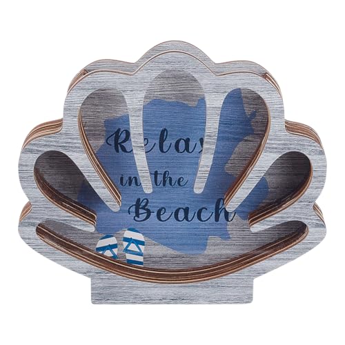 OLYCRAFT Muschel Schaukasten Muschelhalter Muschelvitrine Aus Holz Mit Acrylfenster Muschelhalter Aus Holz Mit Acrylplatte Aufbewahrungsbox Für Muscheln An Der Küste Für Zuhause Meer Urlaub Dekor von OLYCRAFT