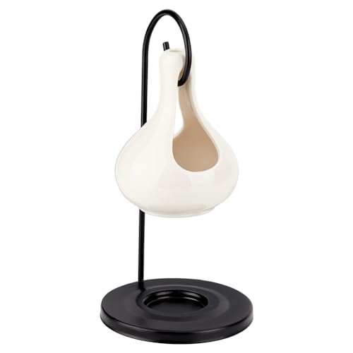 OLYCRAFT Tropfen Ölwärmer Tropfen Ölbrenner Weißer Keramik Ölwärmer Mit Eisengestell Zum Aufhängen Tropfen Ölbrenner Teelichtkerze Duftwärmer Für Öl Weihrauch Aromadiffusor OLYCRAFT Tropfen Ölwärmer Tropfen Ölbrenner Weißer Keramik Ölwärmer Mit Eisengestell Zum Aufhängen Tropfen Ölbrenner Teelichtkerze Duftwärmer Für Öl Weihrauch Aromadiffusor von OLYCRAFT