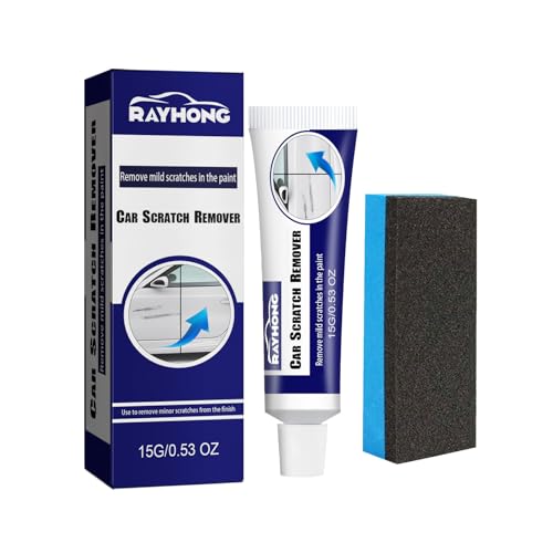 Car Scratch Remover, 2025 Upgraded Scratch Repair Paste, Compound Quickly Eliminates Surfaces, Portable Car Scratch Removal Kit for Deep Scratch Repair for Vehicles (1pcs) von OLYGEE