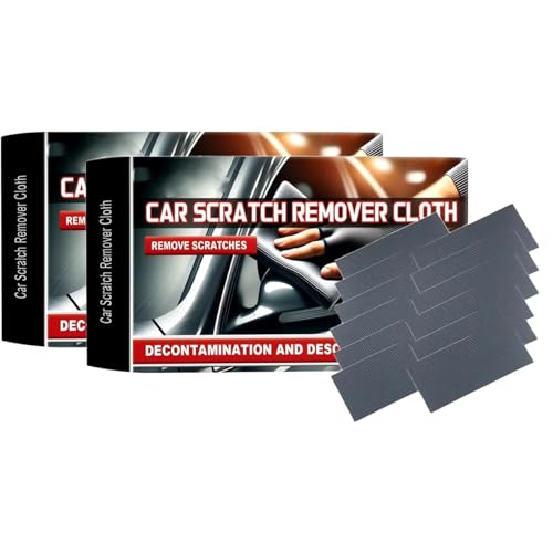 Nano Sparkle Cloth Car Scratch Remover 2025, Professional Paint Repair for Daily Detailing, Reusable Cleaning Cloth (2pcs) von OLYGEE