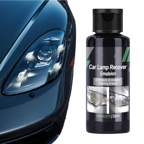 OLYGEE Car Lamp Recover Emulsion, Elimination of Scratches & Yellowing, Turn Cloudy Headlights Into Crystal Clear Vision, Safer Driving (1pcs) von OLYGEE