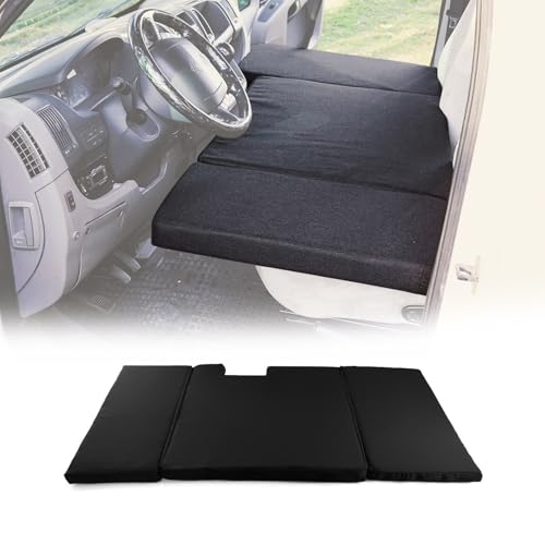 OMAC Camper Bett Fahrerhausbett Matratze kompatibel mit Mercedes Sprinter W906 2006-2018 Schwarz von OMAC
