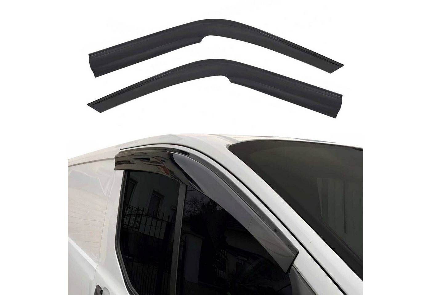 OMAC Lüftungsgitter Windabweiser für Fiat Ducato 2006-2014 Kunststoff Schwarz 2x, Aerodynamisch, Einfache Montage, Waschstraßenfest OMAC Lüftungsgitter Windabweiser für Fiat Ducato 2006-2014 Kunststoff Schwarz 2x, Aerodynamisch, Einfache Montage, Waschstraßenfest von OMAC