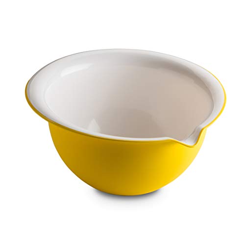 Omada Design Rührschüssel 2 L, Schüssel 25x23,5x13 cm aus Polypropylen und integrierten antimikrobiellen Mitteln eliminiert Bakterien und Pilze. Made in Italy, Linea Sanaliving, Weiß Gelb Omada Design Rührschüssel 2 L, Schüssel 25x23,5x13 cm aus Polypropylen und integrierten antimikrobiellen Mitteln eliminiert Bakterien und Pilze. Made in Italy, Linea Sanaliving, Weiß Gelb von omada