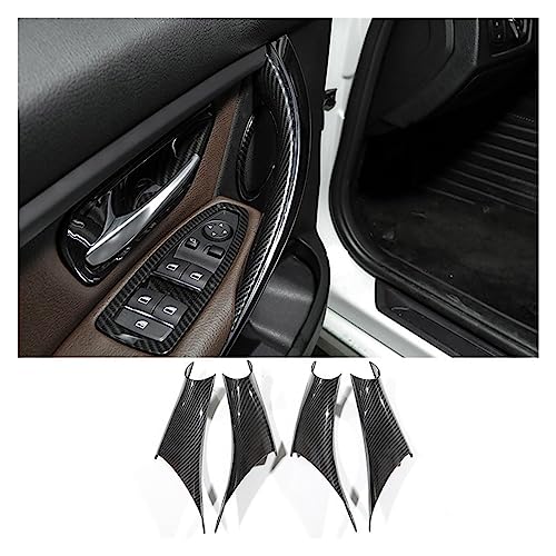Innen Handgriff Griffverkleidung 4 Stücke Carbon Faser Farbe Inneren Türgriff Panel Abdeckung Trim Für B&MW 3 4 Serie 3GT F34 F36 F30 2013 2014-2018 Innentürgriffe ( Color : Inner handle carbon ) Innen Handgriff Griffverkleidung 4 Stücke Carbon Faser Farbe Inneren Türgriff Panel Abdeckung Trim Für B&MW 3 4 Serie 3GT F34 F36 F30 2013 2014-2018 Innentürgriffe ( Color : Inner handle carbon ) von OMDHATU