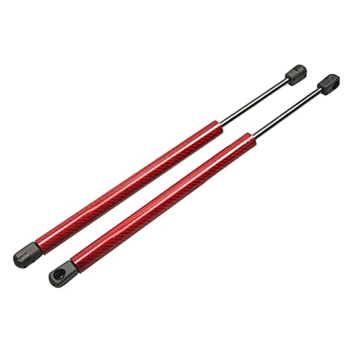 OMDHATU 1 Paar Hintere Heckklappenstreben Für FIAT 500 2007-2020 Hatchback Lift Supports Springs Trunk Boot Prop Rod Shocks (Color : Carbon Fiber 4) von OMDHATU